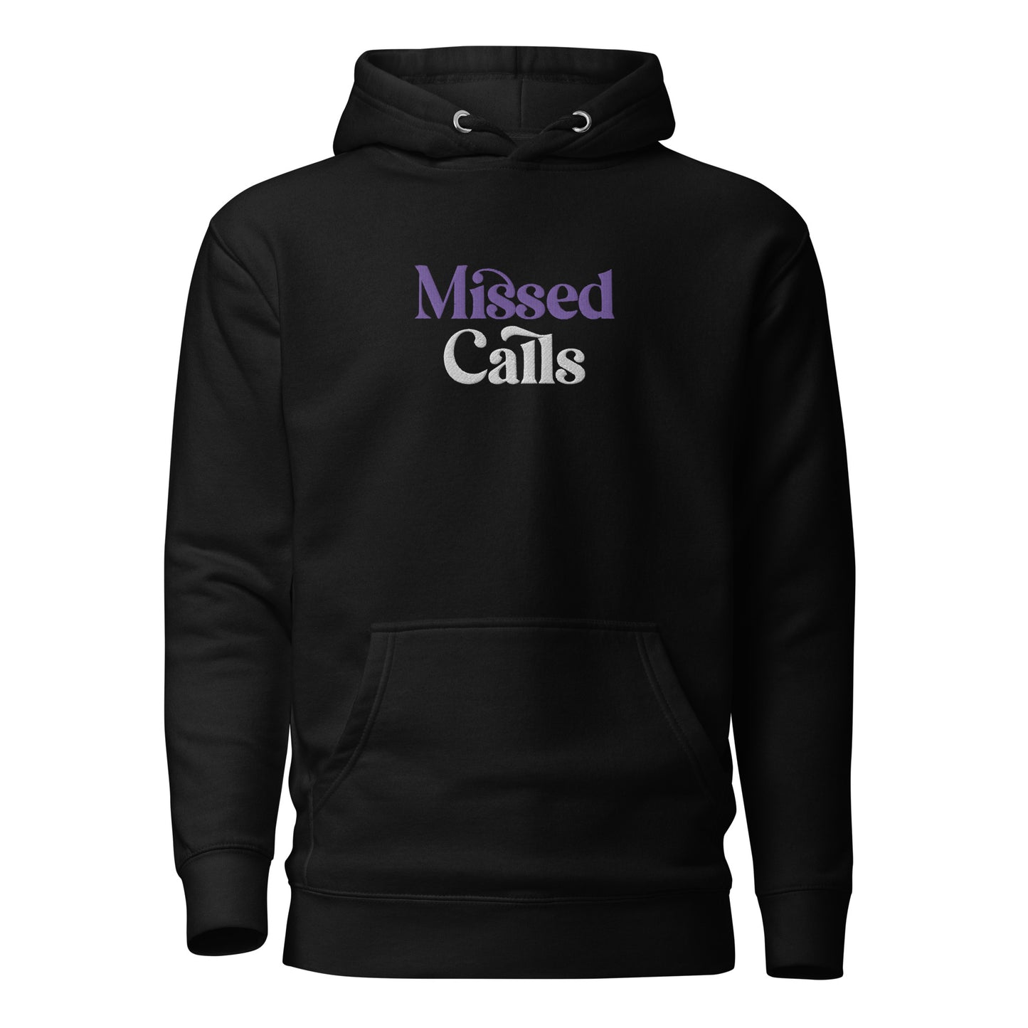 Missed Calls Premium Hoodie Black