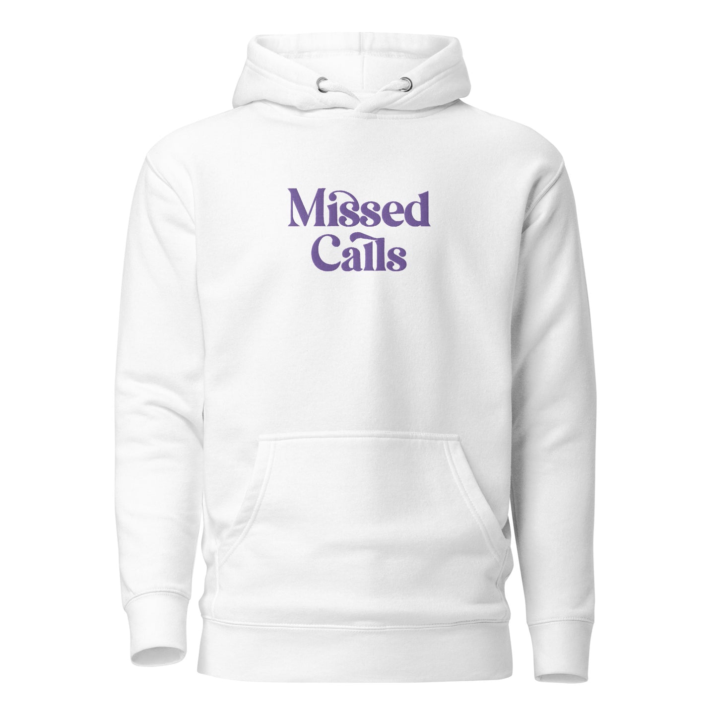 Missed Calls Premium Hoodie White