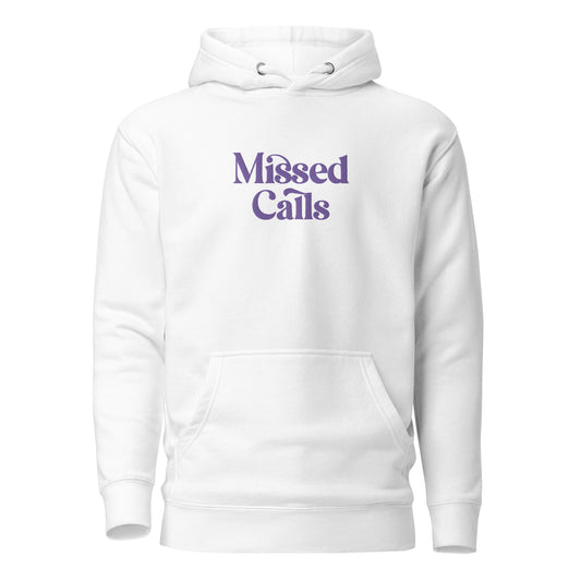 Missed Calls Premium Hoodie White